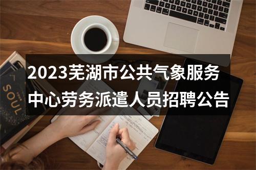 2023芜湖市公共气象服务中心劳务派遣人员招聘公告 图片